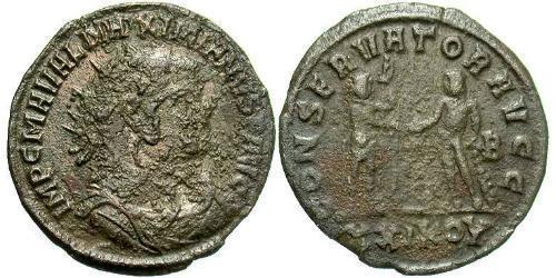 1 Antoninianus 羅馬帝國  Maximianus (250-310)