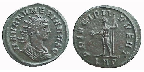 1 Antoninianus 羅馬帝國  努梅里安