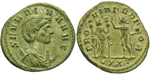 1 Antoninianus 羅馬帝國  Ulpia Severina (?-?)