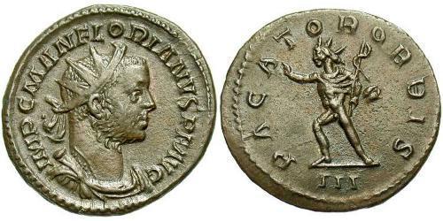 1 Antoninianus 羅馬帝國  弗洛里安努斯