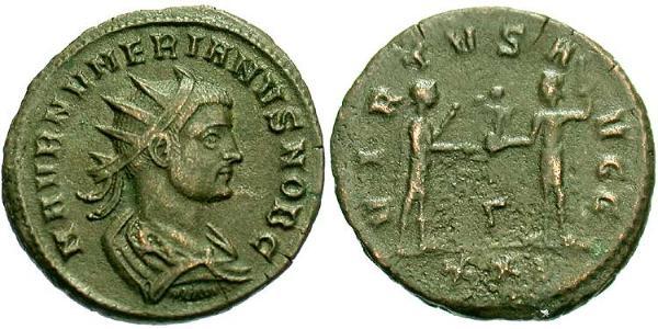1 Antoninianus 羅馬帝國  努梅里安