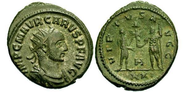 1 Antoninianus 羅馬帝國  Carus (230-283)