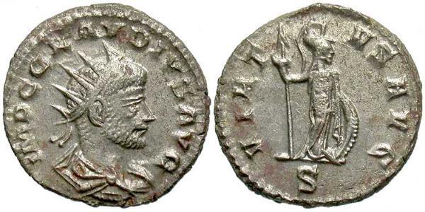 1 Antoninianus 羅馬帝國  克劳狄二世