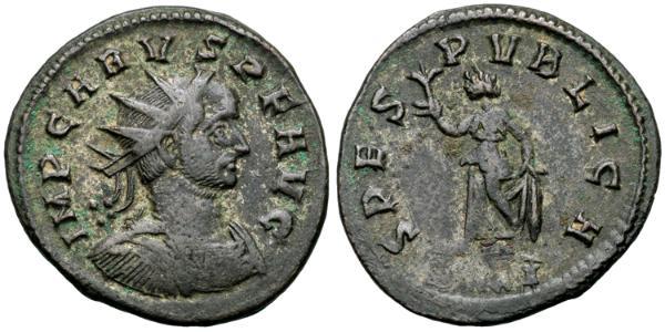 1 Antoninianus 羅馬帝國  Carus (230-283)