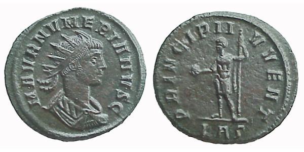 1 Antoninianus 羅馬帝國  努梅里安