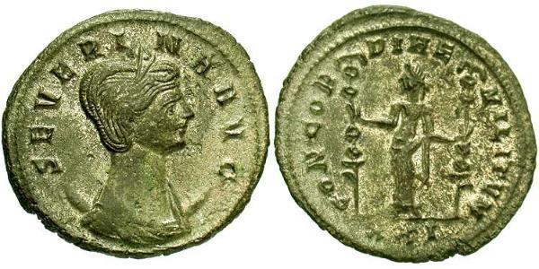 1 Antoninianus 羅馬帝國  Ulpia Severina (?-?)