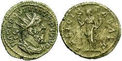 1 Antoninianus Gallic Empire (260-274) 銀 Postumus (260-268)