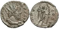1 Antoninianus Gallic Empire (260-274) 銀 Postumus (260-268)