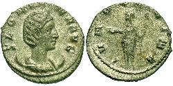 1 Antoninianus 羅馬帝國 銀 Salonina (?-268)