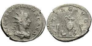 1 Antoninianus 羅馬帝國 銀 Valerian II (?-258)