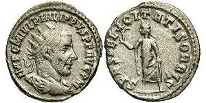 1 Antoninianus 羅馬帝國 銀 Philip the Arab (204-249)