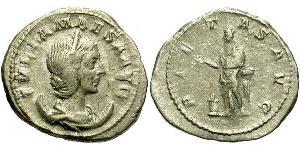 1 Antoninianus 羅馬帝國 銀 尤利亞·瑪伊莎