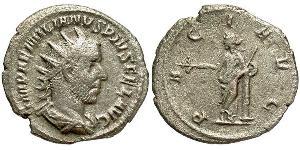 1 Antoninianus 羅馬帝國 銀 埃米利安努斯