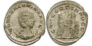 1 Antoninianus 羅馬帝國 銀 Salonina (?-268)