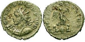 1 Antoninianus 羅馬帝國 銀 加里恩努斯
