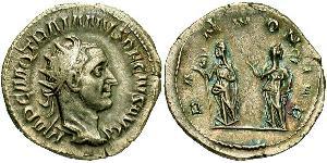 1 Antoninianus 羅馬帝國 銀 Trajan Decius (201-251)