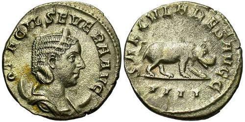 1 Antoninianus 羅馬帝國 銀 Otacilia Severa (244-249)