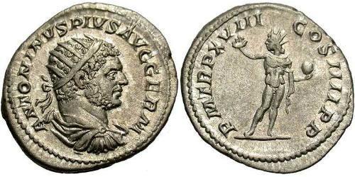 1 Antoninianus 羅馬帝國 銀 Caracalla (188-217)