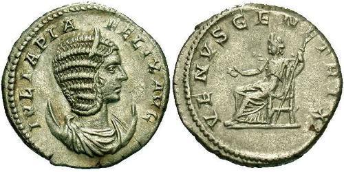 1 Antoninianus 羅馬帝國 銀 尤利亞·多姆娜