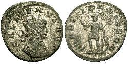 1 Antoninianus 羅馬帝國 銀/銅 加里恩努斯