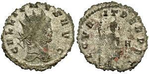 1 Antoninianus 羅馬帝國 銀/銅 加里恩努斯