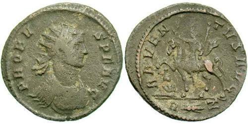 1 Antoninianus 羅馬帝國 銀/銅 Probus (232-282)