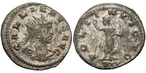 1 Antoninianus 羅馬帝國 銀/銅 加里恩努斯