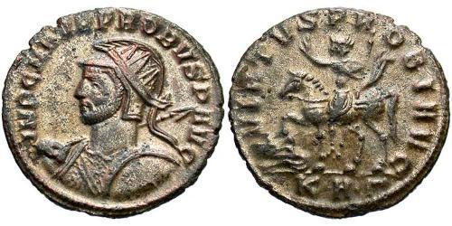1 Antoninianus 羅馬帝國 銀/銅 Probus (232-282)