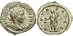 1 Antoninianus 羅馬帝國 青铜 Herennius Etruscus (227-251)