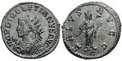 1 Antoninianus 羅馬帝國 青铜 Diocletian (244-311)