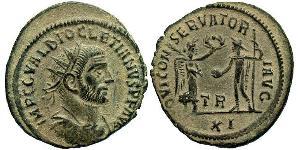1 Antoninianus 羅馬帝國 青铜 Diocletian (244-311)