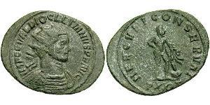 1 Antoninianus 羅馬帝國 青铜 Diocletian (244-311)
