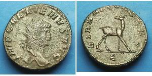 1 Antoninianus 羅馬帝國 青铜 加里恩努斯