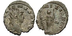 1 Antoninianus 羅馬帝國 青铜 加里恩努斯