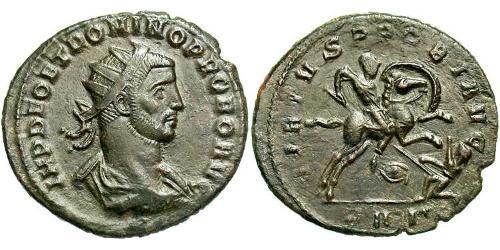 1 Antoninianus 羅馬帝國 青铜 Probus (232-282)