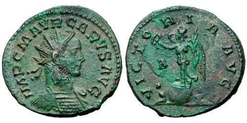 1 Antoninianus 羅馬帝國 青铜 Carus (230-283)