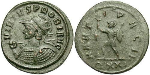 1 Antoninianus 羅馬帝國 青铜 Probus (232-282)
