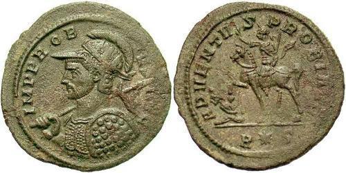 1 Antoninianus 羅馬帝國 青铜 Probus (232-282)