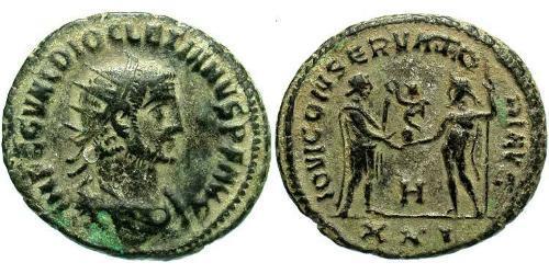 1 Antoninianus 羅馬帝國 青铜 Diocletian (244-311)