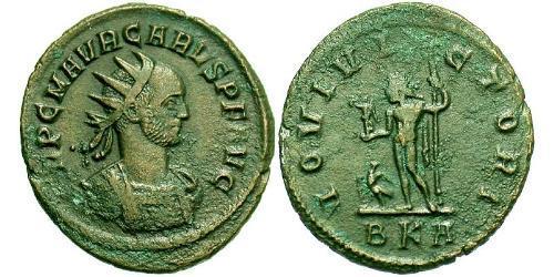 1 Antoninianus 羅馬帝國 青铜 Carus (230-283)