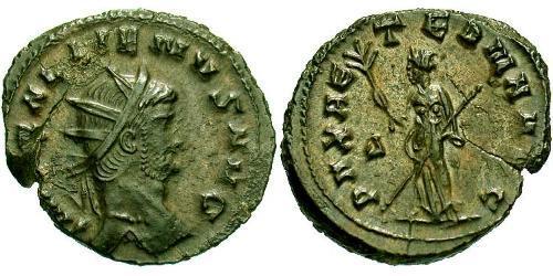 1 Antoninianus 羅馬帝國 青铜 加里恩努斯