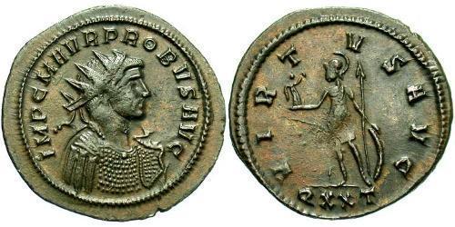 1 Antoninianus 羅馬帝國 青铜 Probus (232-282)