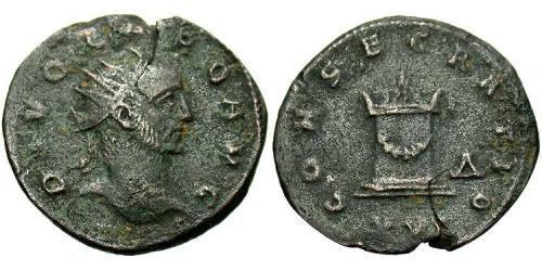 1 Antoninianus 羅馬帝國 青铜 Carus (230-283)
