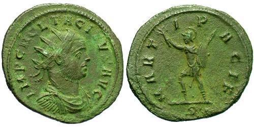 1 Antoninianus 羅馬帝國 青铜 Tacitus (200-276)