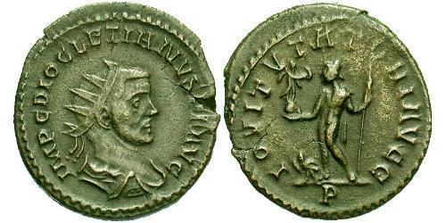 1 Antoninianus 羅馬帝國 青铜 Diocletian (244-311)