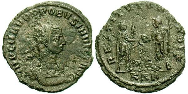 1 Antoninianus 羅馬帝國 青铜 Probus (232-282)