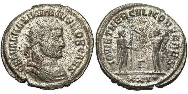 1 Antoninianus 羅馬帝國 青铜 伽列里乌斯