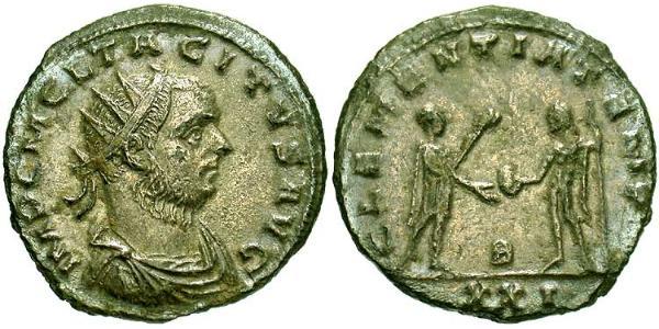 1 Antoninianus 羅馬帝國 青铜 Tacitus (200-276)