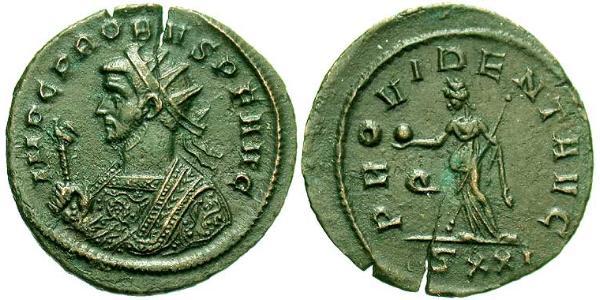 1 Antoninianus 羅馬帝國 青铜 Probus (232-282)