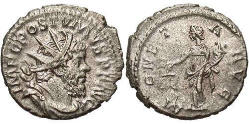 1 Antoninien Empire des Gaules (260-274) Argent Postume (260-268)